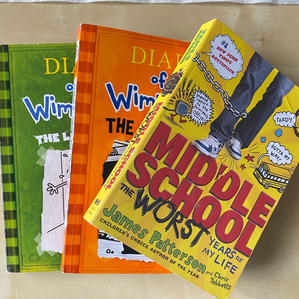 Young Teen Reader Paperback Book Set (3)